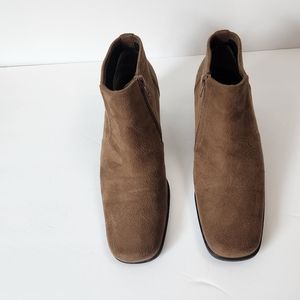 Liz Claiborne Brown Ankle Boots